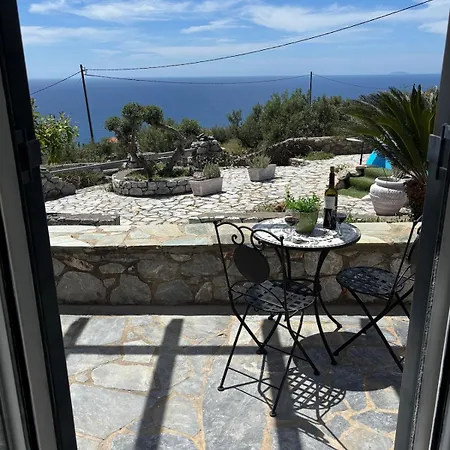 Villa Vista Featuring Amazing Sea Views With Pool, King Bed And Romantic Shower For Two Apartment Mesochorion (Evrytania)